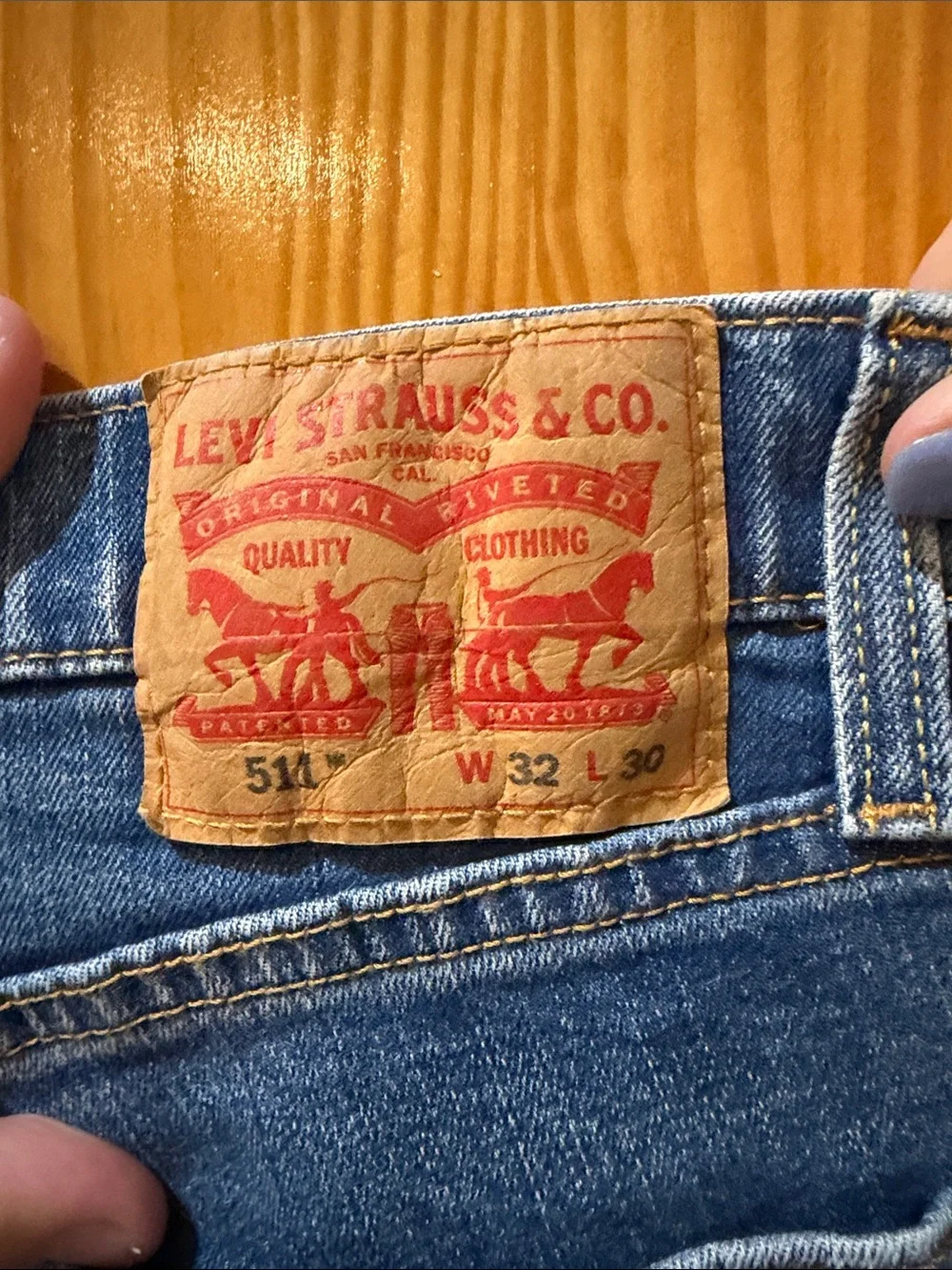 Levis classic straight